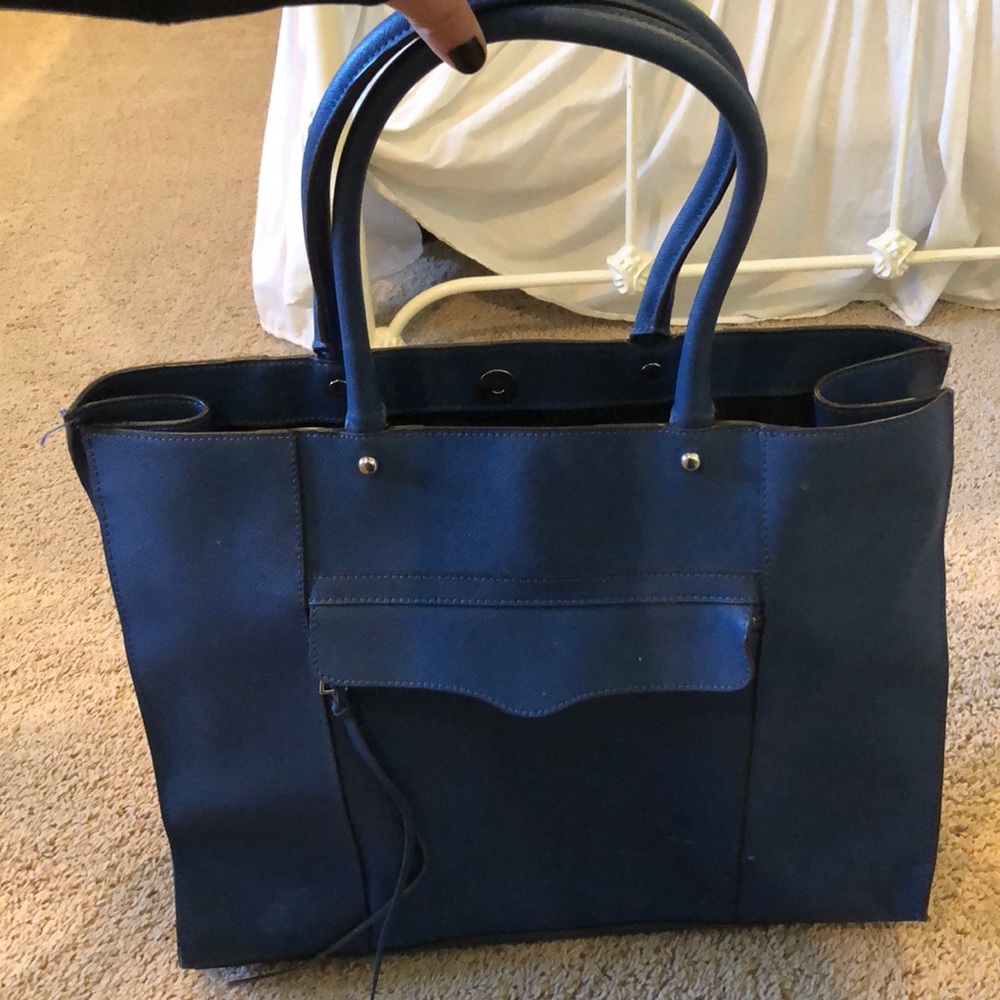 Rebecca Minkoff large blue bag